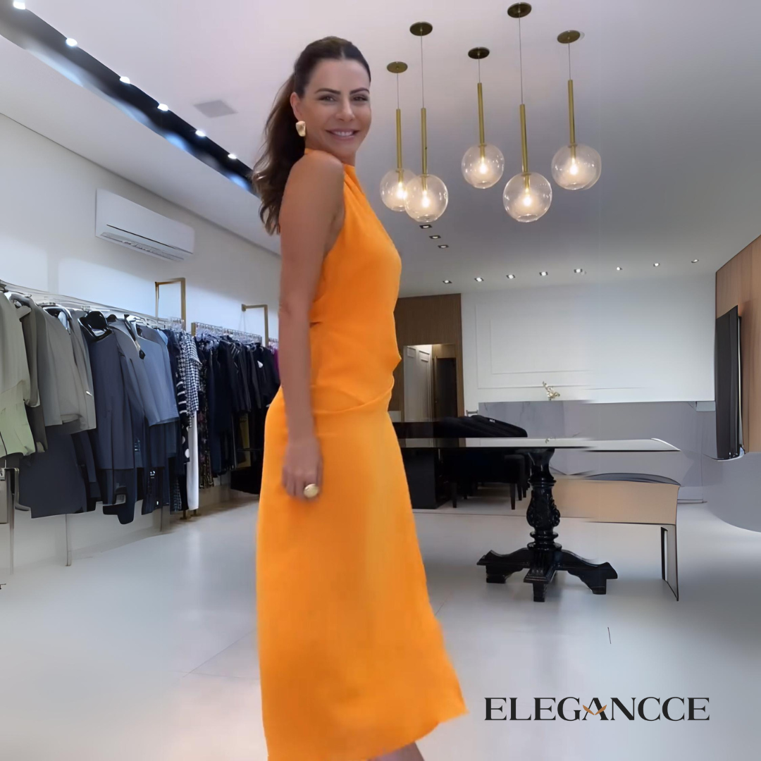 Vestido Suzana- Elegância e modernidade para se destacar em eventos especiais! + Frete Grátis