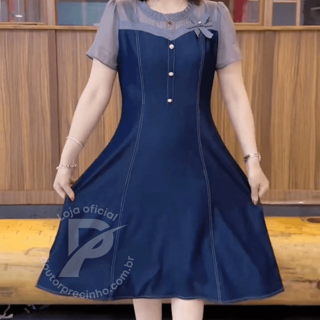 Vestido Marina - Elegância e Delicadeza Para Qualquer Ocasião