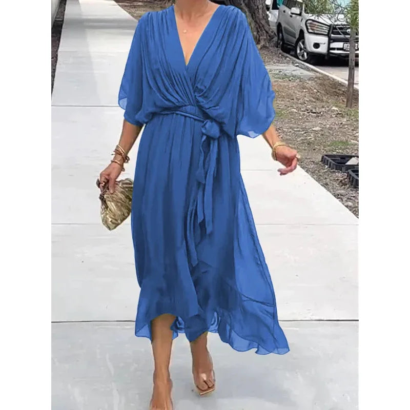 Vestido Eliana- Leveza, estilo e sofisticação para todas as estações