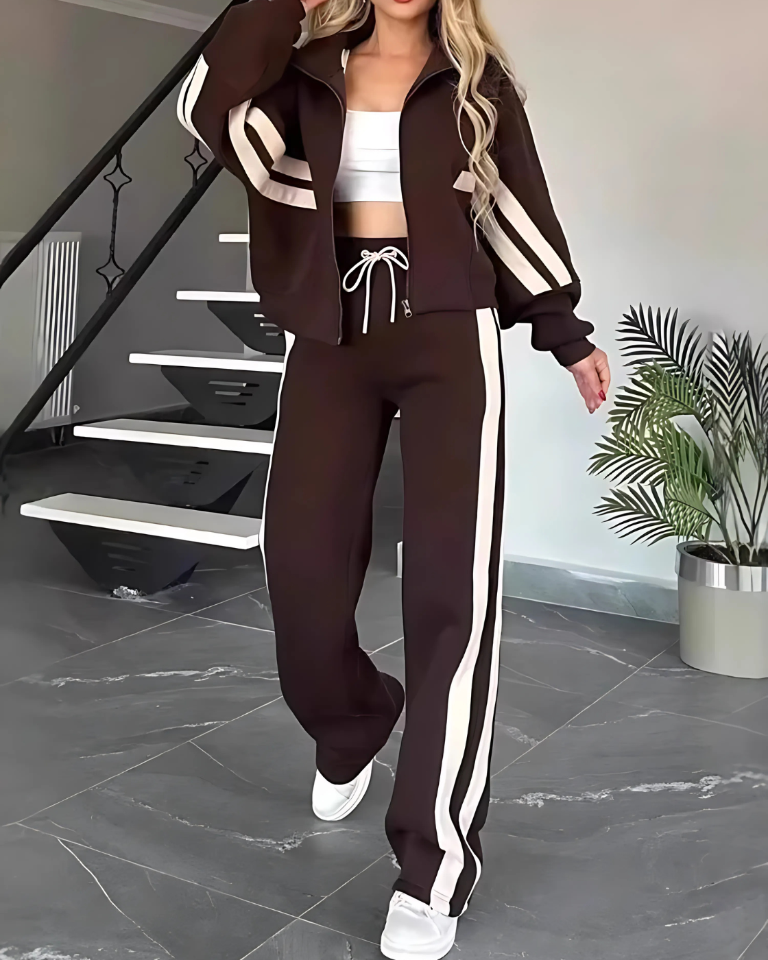 Conjunto Amanda | 2 Peças -Elegância Natural e Conforto Atemporal