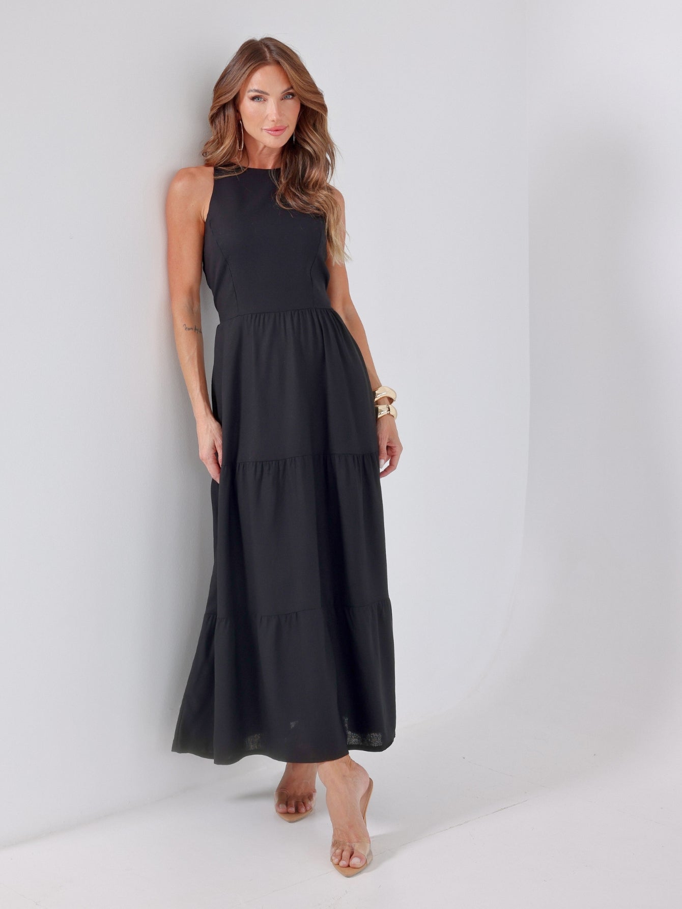 Vestido de Linho Sofia- A Combinação perfeita entre estilo e conforto + Frete Grátis