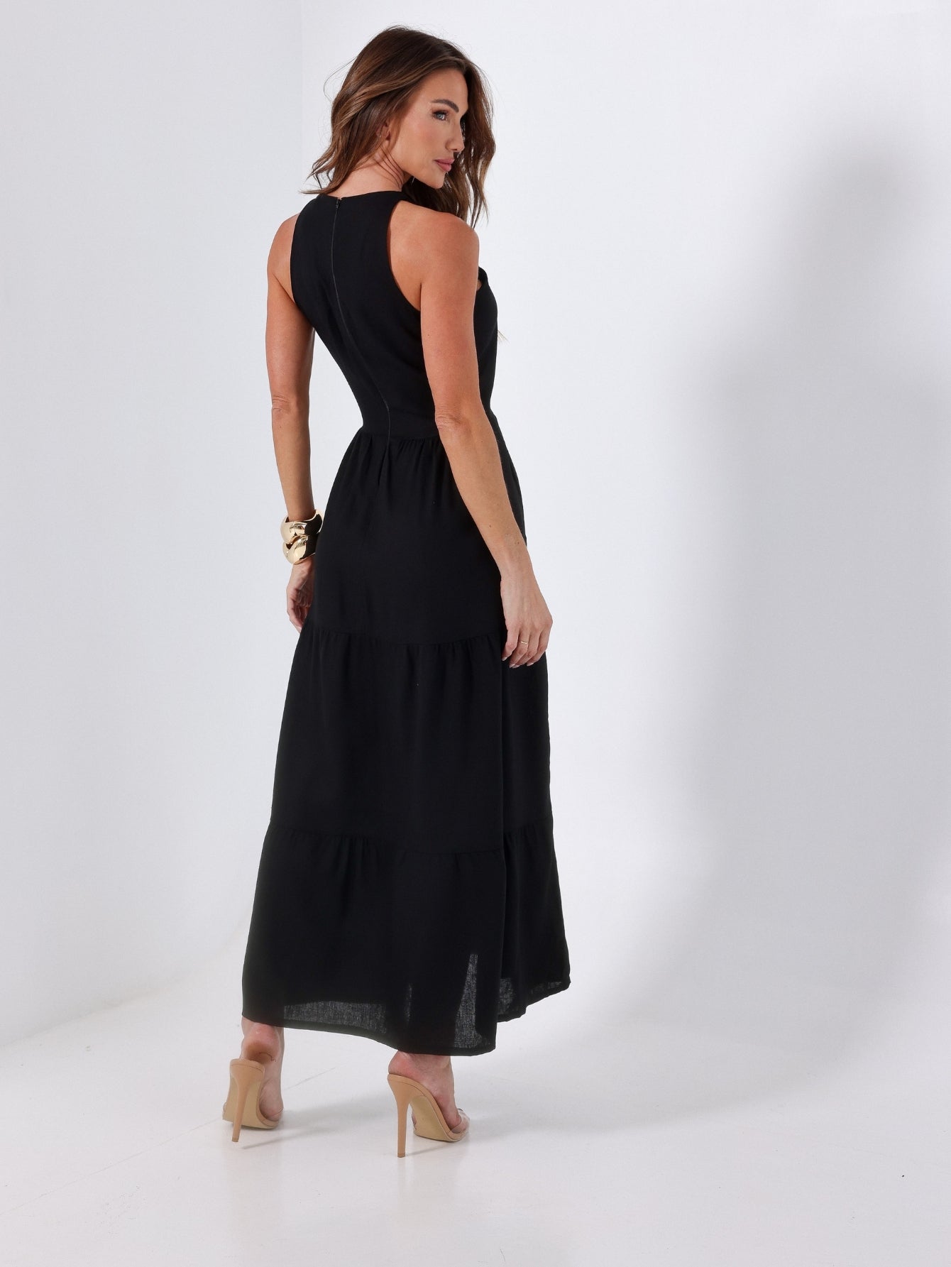 Vestido de Linho Sofia- A Combinação perfeita entre estilo e conforto + Frete Grátis