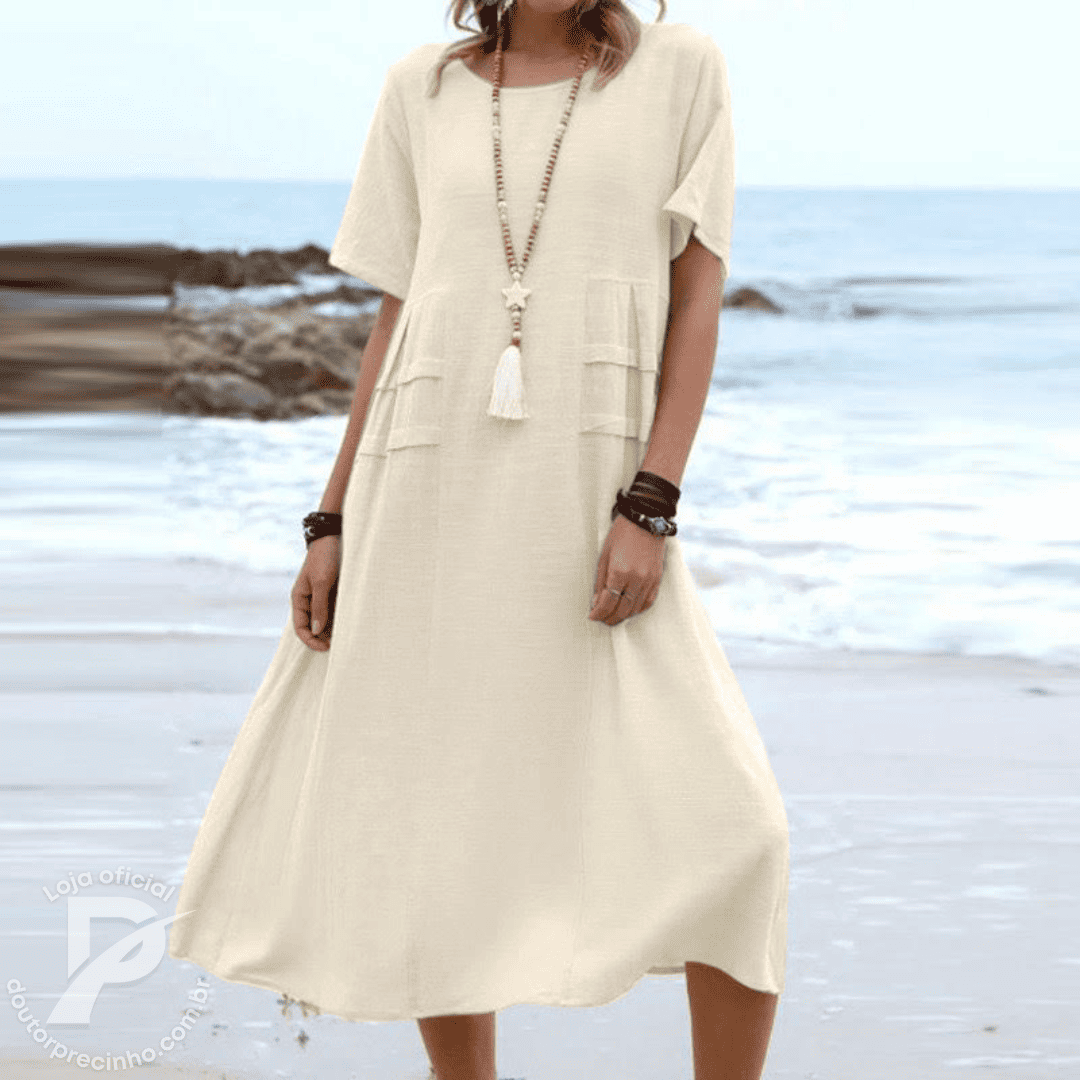 Vestido Talita - Soltinho e Tecido Leve- Conforto como você nunca viu!