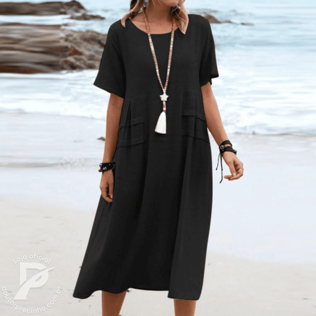 Vestido Talita - Soltinho e Tecido Leve- Conforto como você nunca viu!
