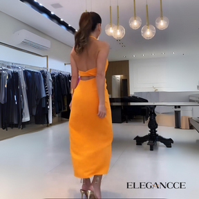 Vestido Suzana- Elegância e modernidade para se destacar em eventos especiais! + Frete Grátis