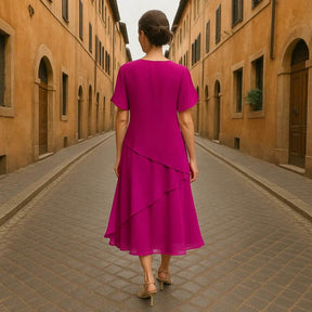 Vestido Elegance Silmara- Charmoso, clássico e moderno + Frete Grátis