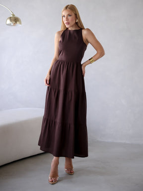 Vestido de Linho Sofia- A Combinação perfeita entre estilo e conforto