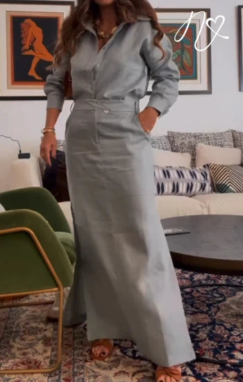 Conjunto Clara- Elegante, moderno e sofisticado, Ideal para qualquer ocasião! +Frete Grátis