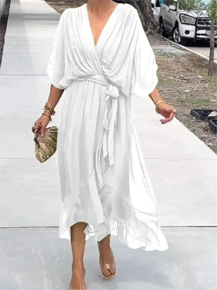 Vestido Eliana- Leveza, estilo e sofisticação para todas as estações