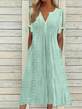 Vestido de Renda Luísa - Perfeito para dias quentes, encontros especiais ou passeios ao ar livre. (Verão 2026) + Frete Grátis