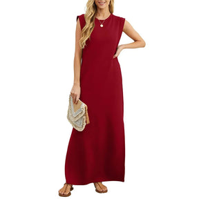 Vestido Elisa - Sem Mangas Leve e Soltinho- Ideal para diversas ocasiões e eventos+ Frete Grátis