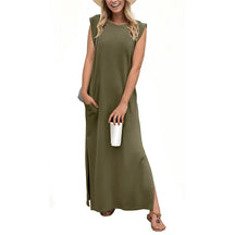 Vestido Elisa - Sem Mangas Leve e Soltinho- Ideal para diversas ocasiões e eventos+ Frete Grátis