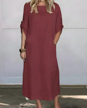 Vestido Casual Susana- Conforto, leveza e Sofisticação