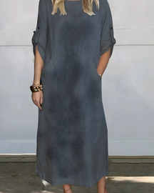 Vestido Casual Susana- Conforto, leveza e Sofisticação