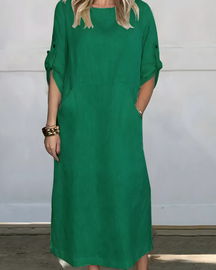Vestido Casual Susana- Conforto, leveza e Sofisticação