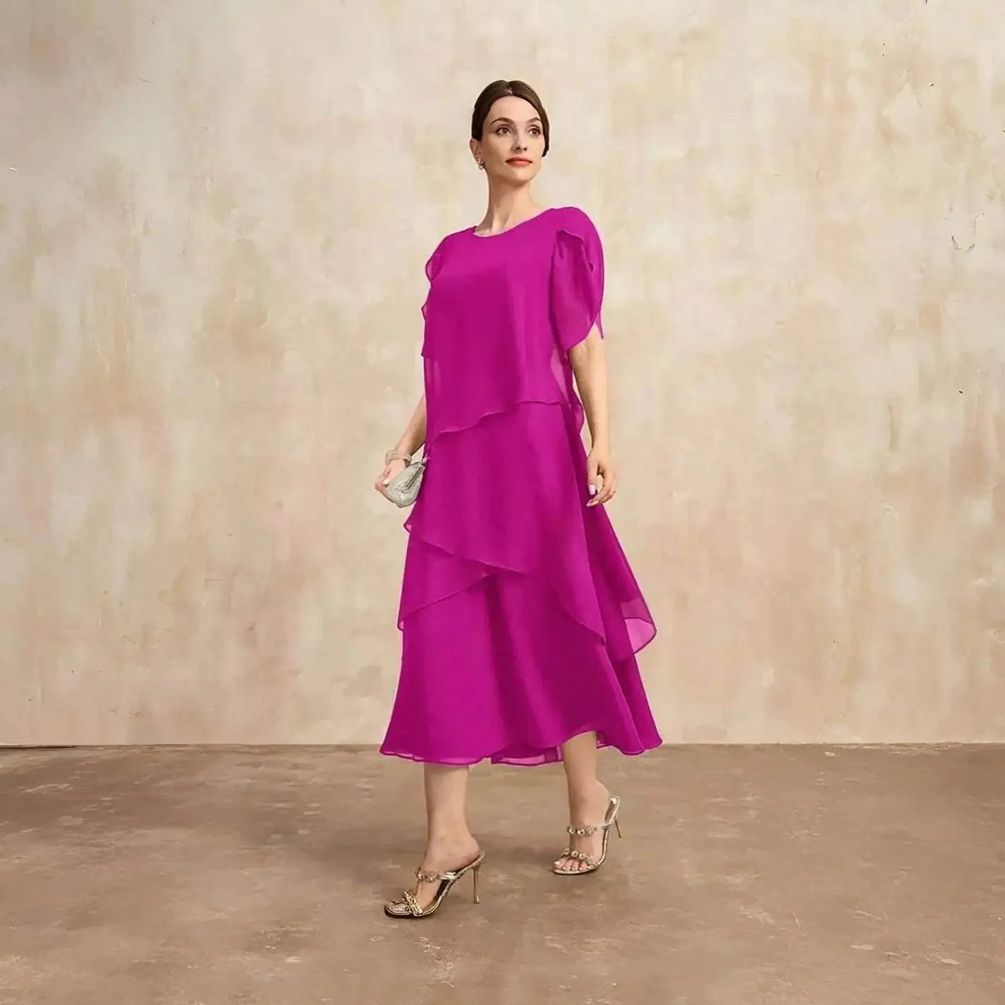 Vestido Elegance Silmara- Charmoso, clássico e moderno + Frete Grátis