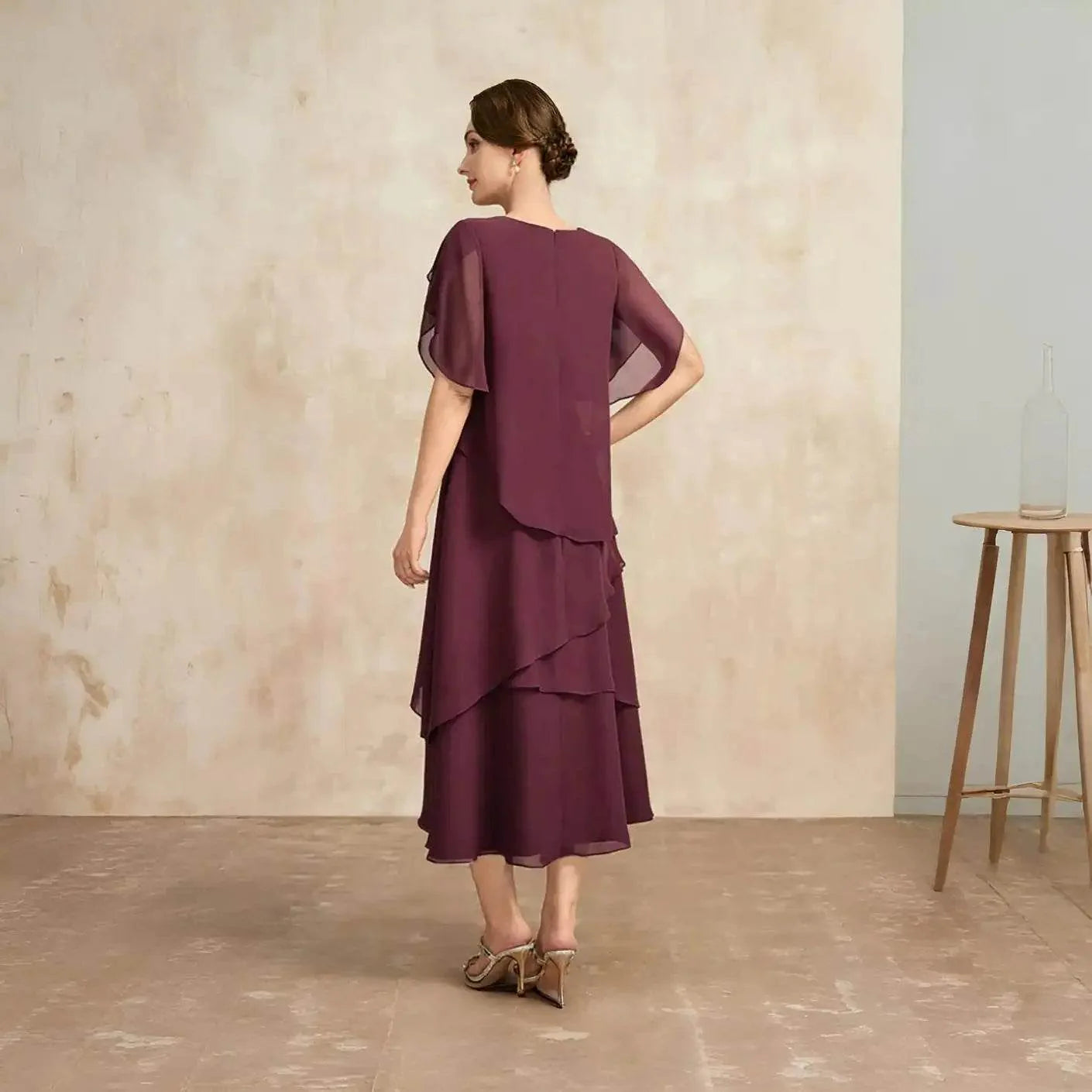 Vestido Elegance Silmara- Charmoso, clássico e moderno + Frete Grátis