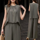 Conjunto Luxo Caroline com Caimento Elegante / Estilo Exclusivo e Conforto Absoluto para Mulheres que Exigem o Melhor! + Frete Grátis