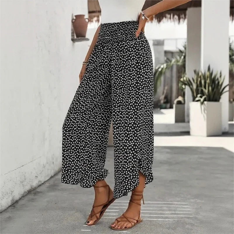 Calça Soltinha Sofi- com Cintura Confortável e Caimento perfeito + Frete Grátis