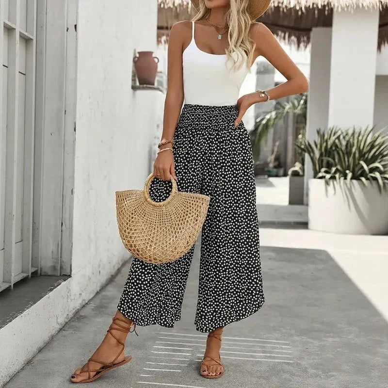 Calça Soltinha Sofi- com Cintura Confortável e Caimento perfeito + Frete Grátis