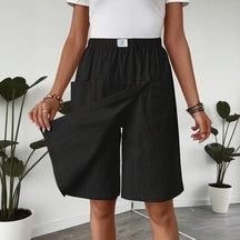 Shorts Saia Melissa- Confeccionado em Linho de Algodão com Conforto Premium