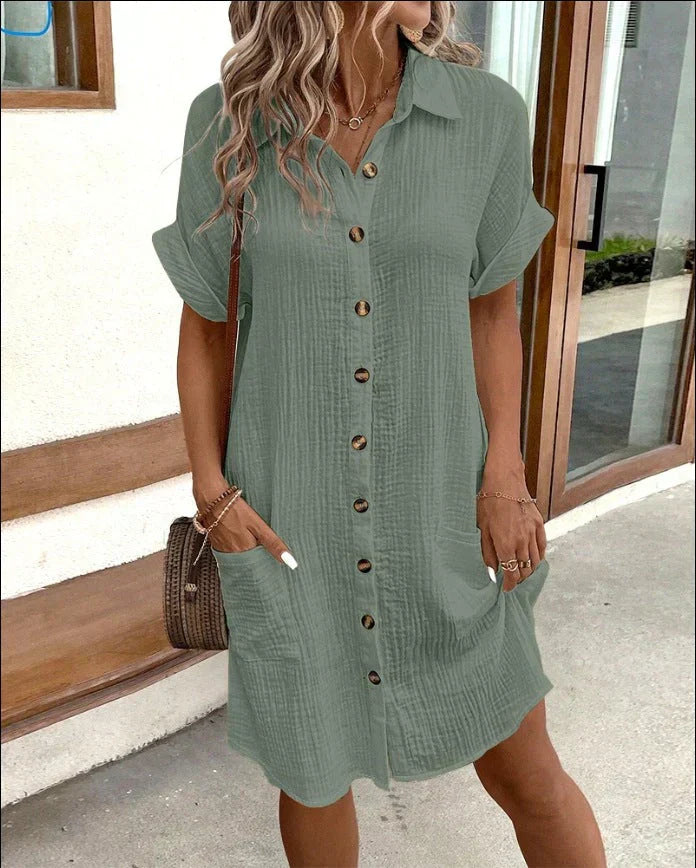 Vestido Júlia- Elegância, Sofisticação e Charme para a Mulher Moderna! Compre 1 E leve 2+ Frete Grátis