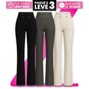 Calça Feminina Serena [Leve 3, Pague Só 2] -Tecnologia que Cuida
