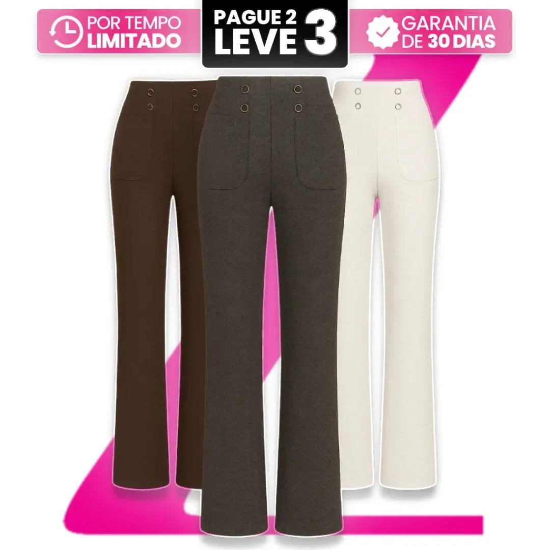 Calça Feminina Serena [Leve 3, Pague Só 2] -Tecnologia que Cuida