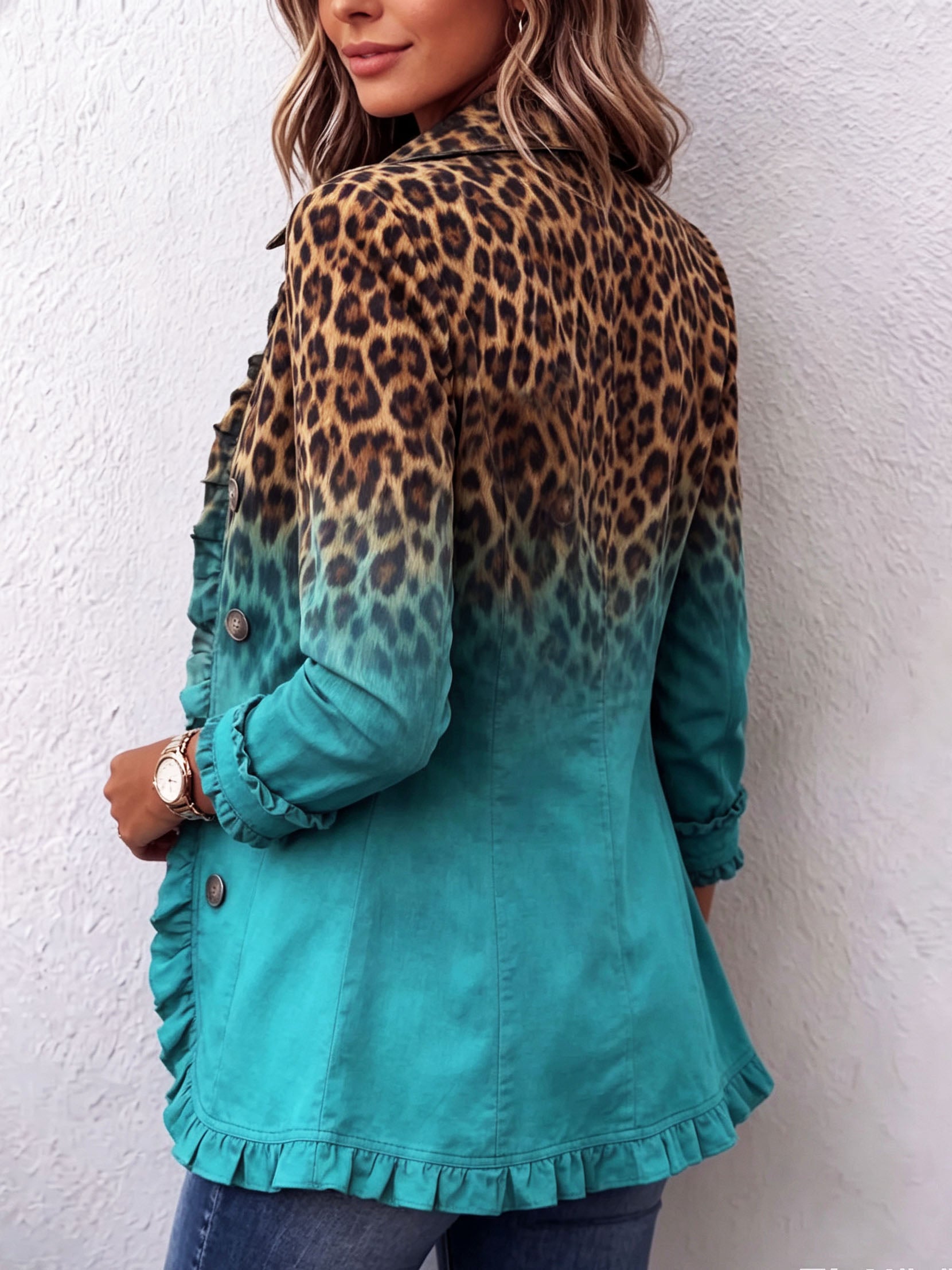 Blazer Leopardo- Moderno, estiloso e confortável. +Frete Grátis+ Desconto especial