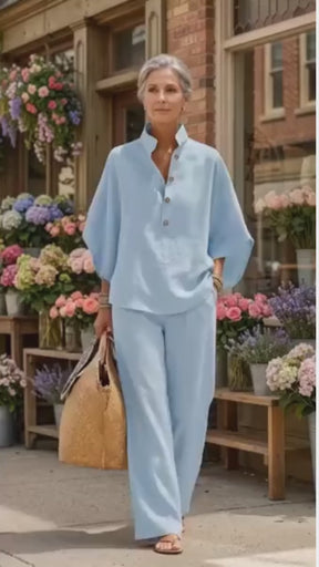 Conjunto Helena- Sofisticado, Elegante e um Conforto sem Igual!
